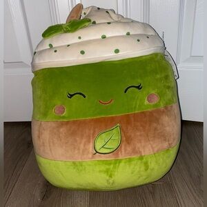 NWT ZAP Green Matcha Latte Original Squishmallow by Kelly Toy First To Market